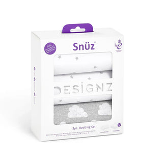 Snuz 3pc. Bedding Set - Crib Cloud-Regal Baby