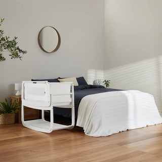 SnuzPod4 Bedside Crib White-Regal Baby