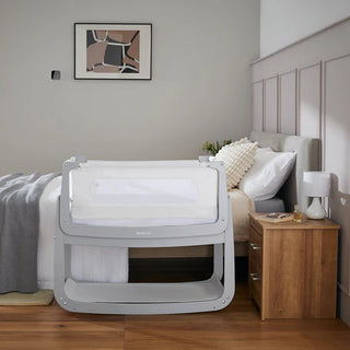 SnuzPod4 Bedside Crib Dove Grey-Regal Baby